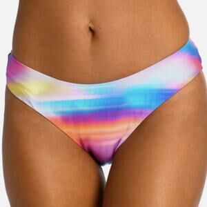 La Blanca Sunset Shores Hipster Bikini bottoms purple blue yellow red - 16W